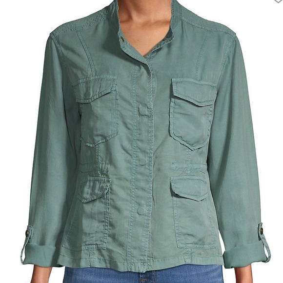 Sanctuary Tops - NWT Sanctuary Safari Jacket Trellis Green XL